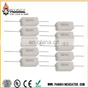 Ceramic Cement 6 Ohm 30 Watt 2 Ohm 10 Watt Resistor thumbnail-2