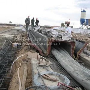 Culvert Construction Rubber Baloons 600mm X10M, Culvert Rubber Balloon , Rubber Formwork ,pneumatic Tubular Forms thumbnail-1