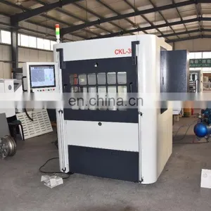 Vertical Wheel CNC Lathe CKL-35 With High Precision thumbnail-4