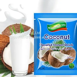 Hot Sale Coconut Flavored Instant Drink Juice Powder thumbnail-1