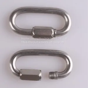 European Type Link Ring Oval & Round Door Buckle Anchor Shackle Ship Anchor Chains thumbnail-4