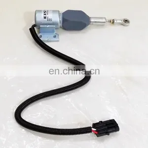 Original DCEC 6BT Diesel Engine Part 12V Fuel Shut Off Solenoid 3935431 thumbnail-3