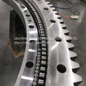 Offer 013.32.1405 Four Point Contact Ball Slewing Bearing With Internal Gear 1525X1235X119mm thumbnail-3