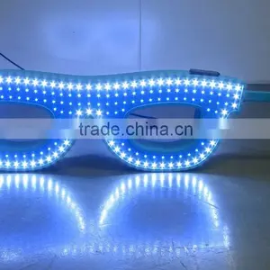 2015 New Blue Advetising Lighting Products, Optical Frames, Neon Glasses Lights thumbnail-1