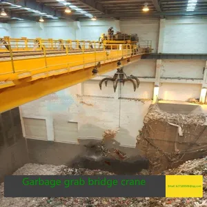 China's High Quality and Low Price 45 Ton Garbage Grab Bridge Double Beam Crane, Power Plant Double Beam Crane, Grab Dou thumbnail-4