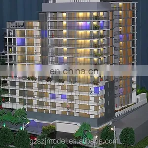 Miniature 3d Model House Plan ,architectural Scale Model Maquette 3d thumbnail-2