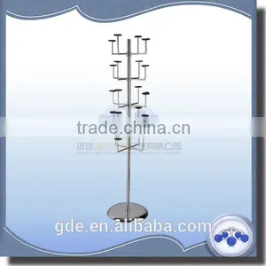 Metal Adjustable Chrome Caps Display Rack to Supermarket&store thumbnail-1