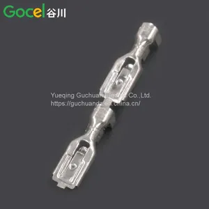 DJ622-J4.8 Plug Spring Horizontal Strip Terminal 4.8 Self-locking Plug Spring Terminal Plug Spring With Lock thumbnail-2