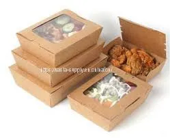 Food Packaging Containers for Sale Paper Takeaway Packaging Boxes Eco Friendly Takeout Containers thumbnail-1