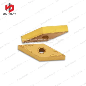 VNMG High Speed CNC Tungsten Carbide Turning Insert for Steel Finishing thumbnail-1