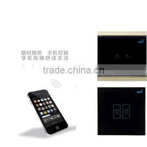 LED Backlight Smart Touch WiFi Remote Controlled Light Switch With Android & IOS APP for Instant and Timing Switch ON/OFF thumbnail-5