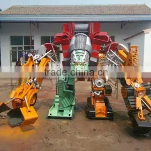 Ironhide Large Outdoor Sculpture Cartoon Figure Iron Man Sculpture for Public Plaza Exhibition Celebration thumbnail-2