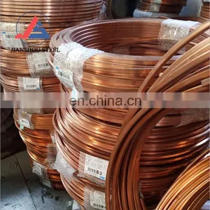 Factory Supply Square/round Copper Pipe C11000 Copper Tube Coil thumbnail-4