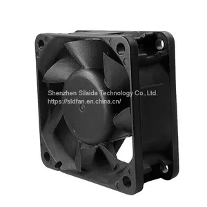 6cm 6025 12V 4-Wire PWM Temperature Max Airflow Rate Fan thumbnail-2