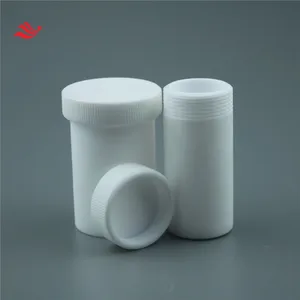 100ML PTFE Digestion Vessel Flat Interior Flat Exterior With Threaded Cover thumbnail-3