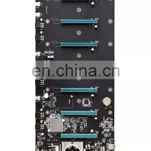 S37 Motherboard 8 Video Card GPU Slot DDR3 Memory Integrated VGA Interface PCIE16X SATA RJ45 Motherboards S37 for RIG Case thumbnail-3