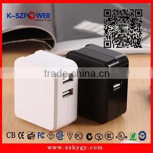 2016 G-series 17W K- 053400 Dual Port Usb Wall Charger 5v 1.2a 5v2.1a thumbnail-1