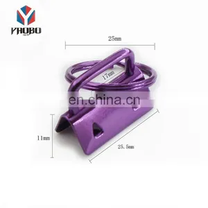 China Manufacturer Cloth Tail Clip Shape Key Fob Keychain Hardware Custom 32mm Metal Key Chain Fob Hardware thumbnail-4