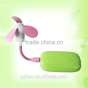 Factory YGH556 Bamboo Dragonfly USB Mini Fan Mini Electric Hand Fan thumbnail-1