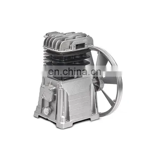Bison China Exporters 1000Rpm 8Bar 3Hp 2.2Kw Italian Compressor Air Piston Pump thumbnail-2