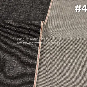 12oz Hot Sale 100% Cotton Twill Jeans Denim Fabric for Clothing W283228 thumbnail-1