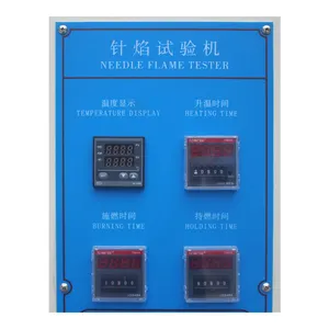 Instrument Flame Resistance Tester Needle Flame Test Chamber Plastic Combustion Testing Machine thumbnail-5