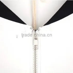 In the Fall of the New Female Fashion Leisure Short Coat Black and White Stitching Fleece Jacket Dress thumbnail-5