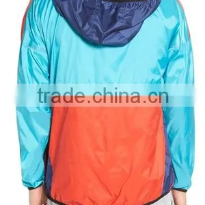 Wholesale Packable Water Resistant Windbreaker Jackets thumbnail-2