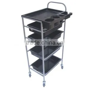 Beiqi Hair Salon Trolley With 4 Trays Supplier Beauty Salon Equipment thumbnail-2