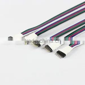 5Pin Male Connector Wire Cable For Flexible 5050 RGBW LED Strip thumbnail-2