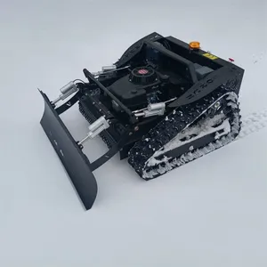 Brushless Motor Remote Mowing Tank (VTLM600) Remotely Controlled Four Wheel Drive Weed Reaper China Manufacturer, Factory Direct Sales Wireless Lawn Mower Trimmer thumbnail-4
