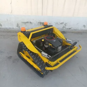 Rubber Track Remote Operated Slope Mower (VTLM800) Vigorun VTLM800 Radio Controlled Tracked Grass Cutting Machine for Sale Made by Vigorun Tech thumbnail-4