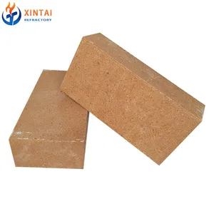 Basic Open Hearth Furnace Magnesite Brick 95% Mgo Fused and Sintered Magnesia Brick Magnesium Refractory Bricks for Steelmaking thumbnail-1