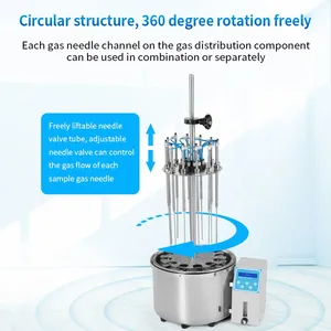 Tuohe Water Bath Nitrogen Blowing Instrument SD-12 Laboratory Concentration Equipment 12-position thumbnail-3