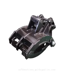 1.5 Ton Excavator Reinforced Teeth Hydraulic Grapple Multi-scenario for Mining& Forestry thumbnail-2