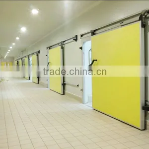 China PU Cold Room Sliding Door With PVC Frame thumbnail-1