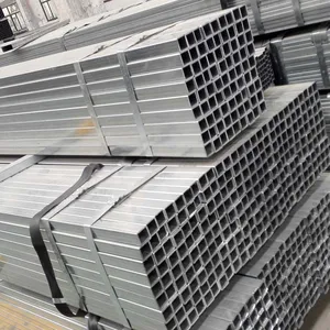 Industrial Grade Pre-Galvanized Pipes Corrosion Resistant Square/Rectangular Hollow Sections thumbnail-3