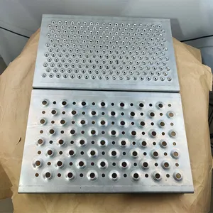 Find Similar Icon Safety Grating Walkway Anti-Skid Perforated Metal Plate With Crocodile Mouth Hole Cut Welded Bended thumbnail-2