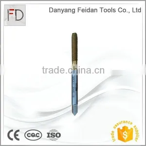 JIS M6x1.0 Cutting Tool China Manufacture Made Thread Forming Tap Plug Roll Form TiN Coated FEIDAN HSS Tap thumbnail-1