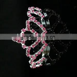 Latest Crystal Kids Pageant Crown for Wholesale thumbnail-2