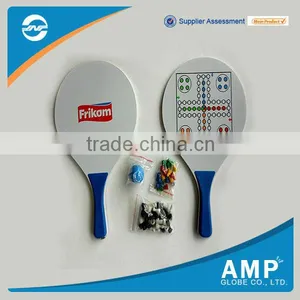 2016 Fancy Design Beach Wooden Ball Racket thumbnail-1