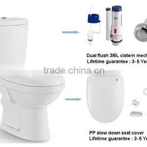 Cheap Two Piece wc Color Toilet thumbnail-3