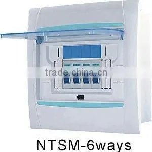 NTSM-6ways Distribution Box(Electrical Distribution Box,Plastic Enclosure) thumbnail-1