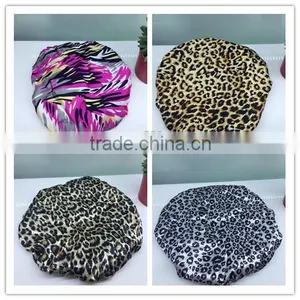 Leopard Printed Shower Cap thumbnail-1