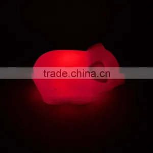 Lovely Plastic PIG Style Multicolor LED Light For Promotiom Gift thumbnail-6