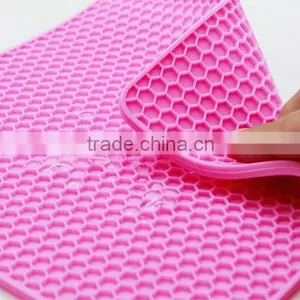 2015 Custom Honeycomb Shape Silicone Pads/kitchen Silicon Mats thumbnail-5