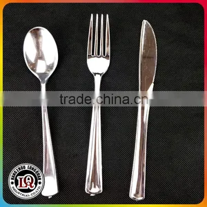 Plastic Handle Cutlery Hotel Dinner Set thumbnail-1