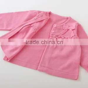 High Quality Childrens Girl Clothing Garments Cute Kids Clothes Infant Baby Wear Knitted Cardigan Japanese Wholesale thumbnail-4