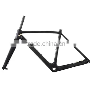 2015 New Carbon Cyclocross Disc Frame BSA/PF30 Cyclocross Bicycle Frame AC109 thumbnail-2