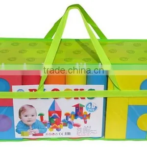 Soft Blocks, Sponge Toy,Soft Play Toy Equipment, EVA Sponge Toy,foam Mat,48pcs Big Size thumbnail-1